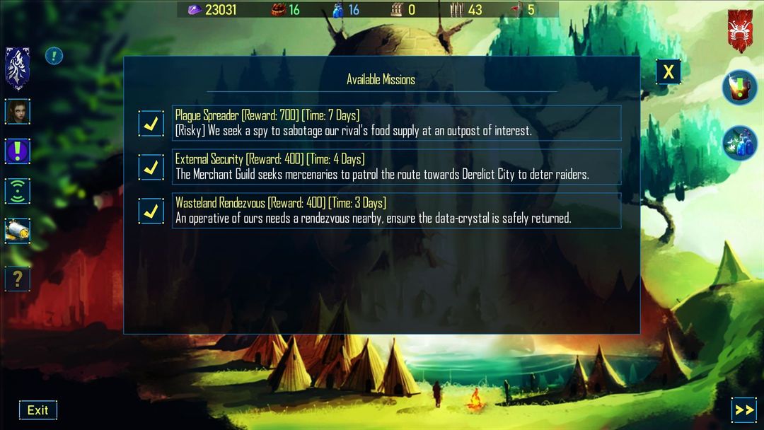Nomads of the Fallen Star screenshot game