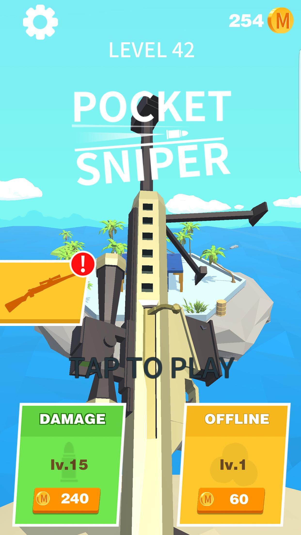 Pocket Sniper! 게임 스크린 샷