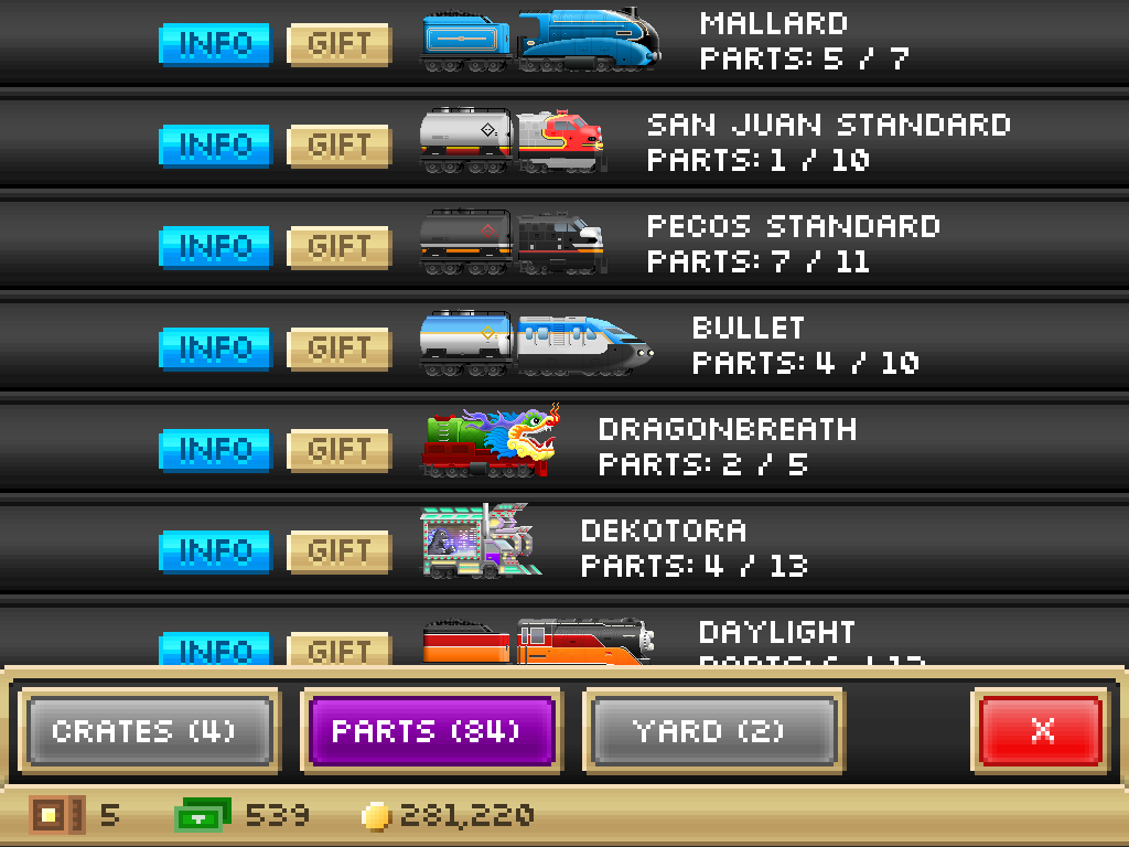 Pocket Trains - Enterprise Sim screenshot game
