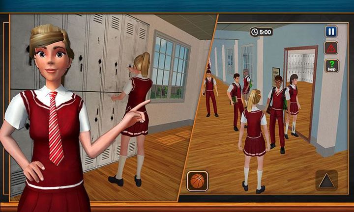 Screenshot 1 of High School Girl Game 2018 1.4