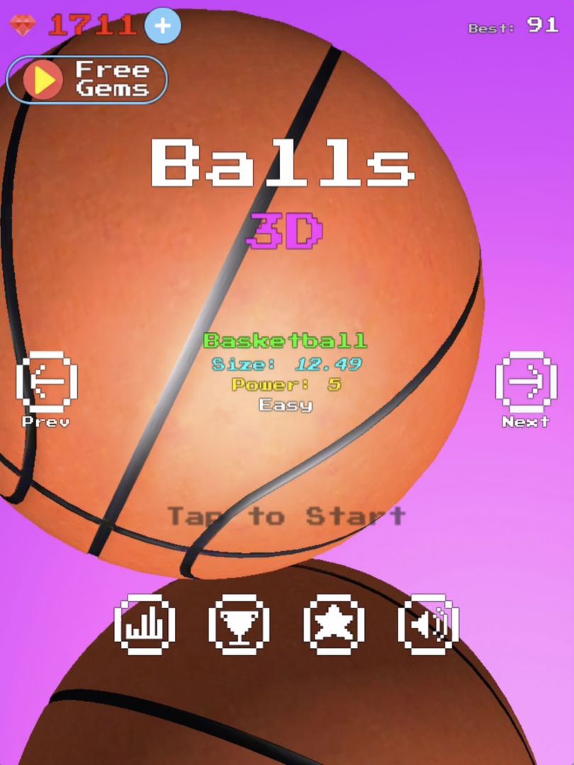 Balls 3D screenshot game