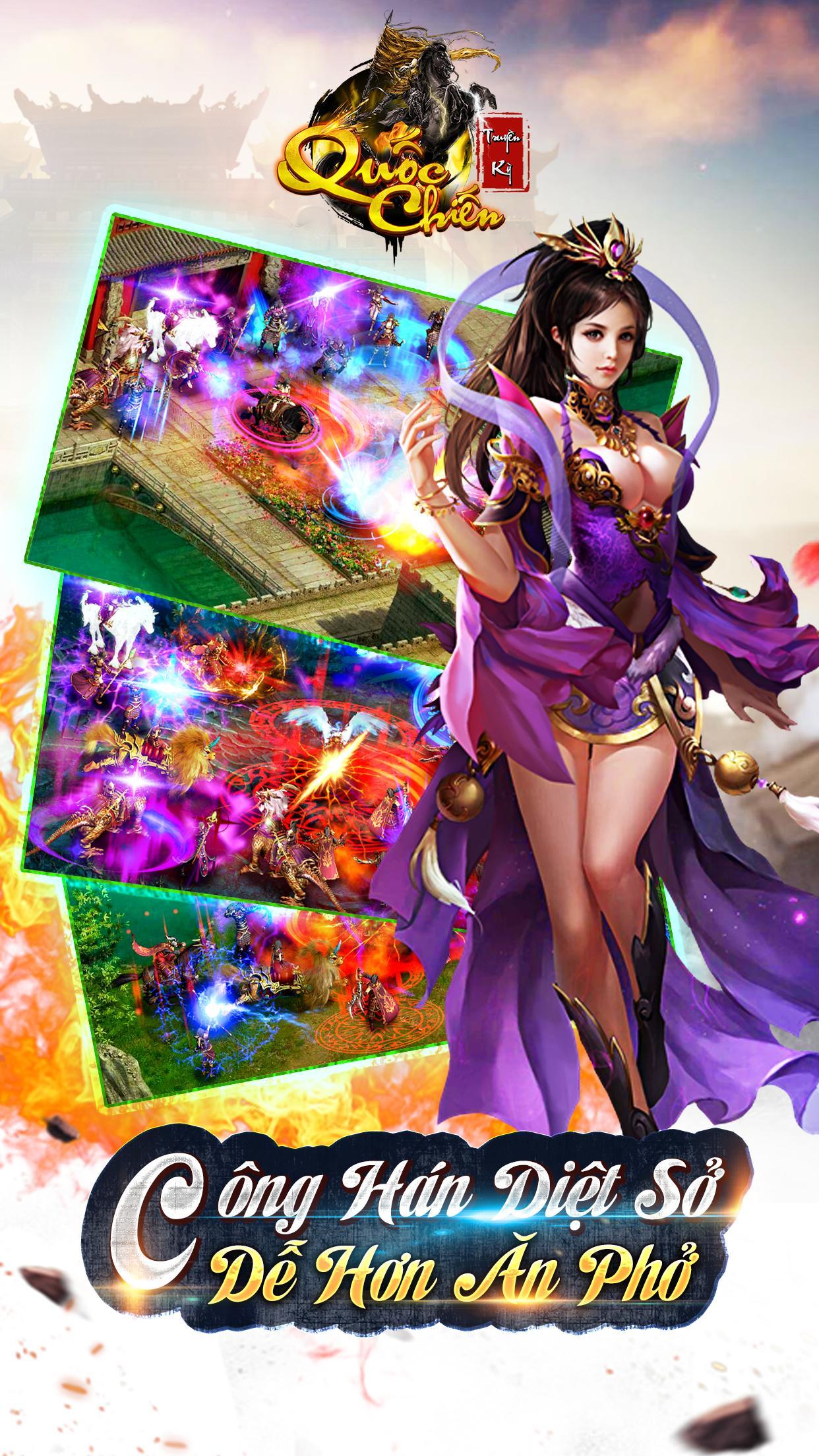 Quốc Chiến Truyền Kỳ Game Screenshot