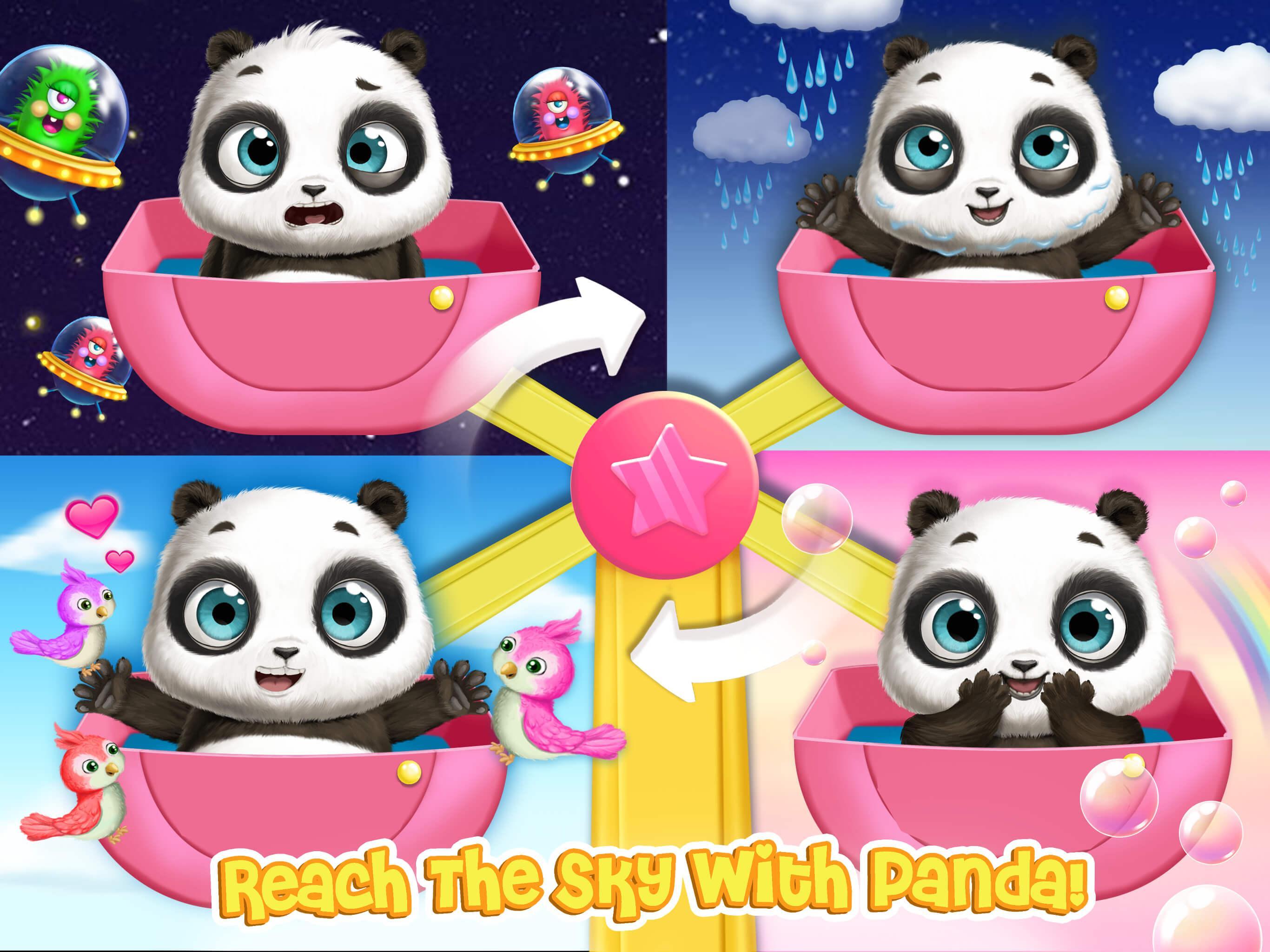 Cuplikan Layar Game Panda Lu Fun Park