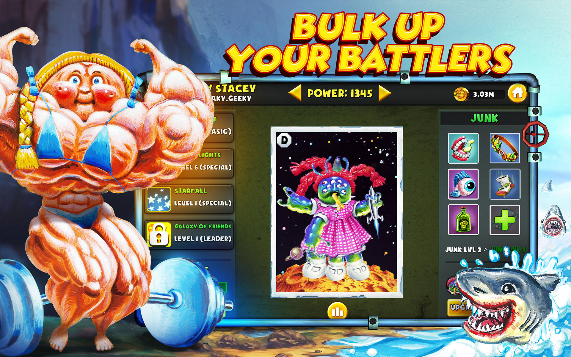 Garbage Pail Kids : The Game Game Screenshot