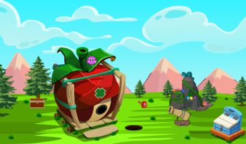 Robot Spaceship Escape Game Screenshot