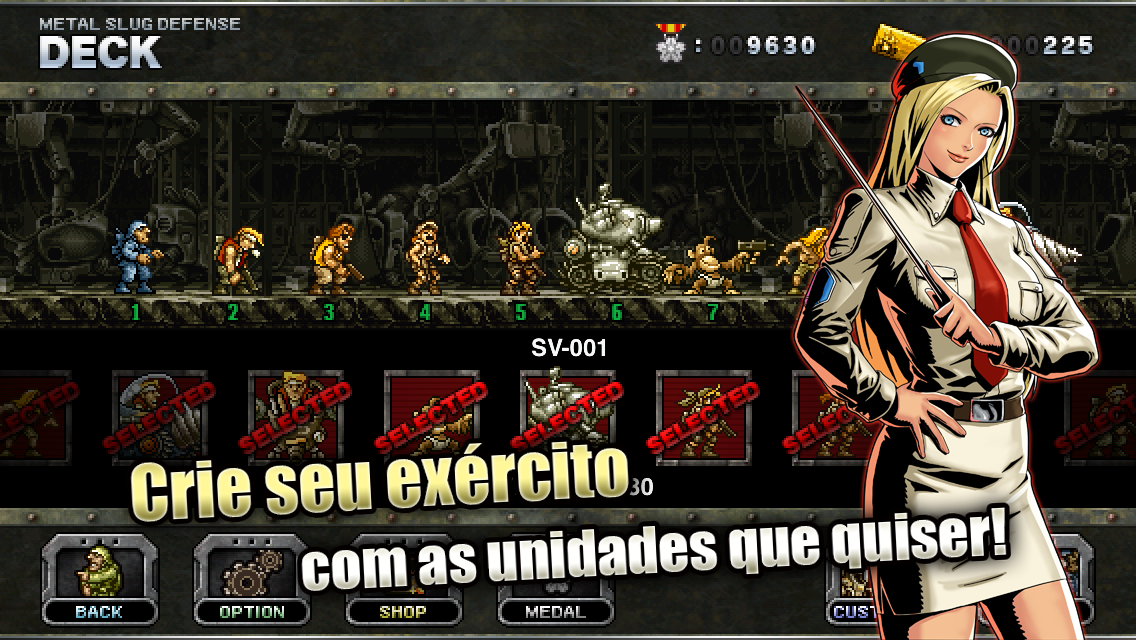Captura de Tela do Jogo METAL SLUG DEFENSE
