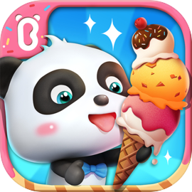 熊貓寶寶夢幻冰淇淋 - 幼兒教育遊戲