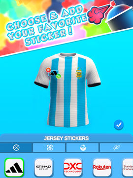 Captura de Tela do Jogo Jersey DIY