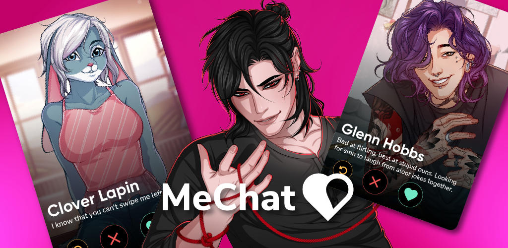 Banner of MeChat - Interactive Stories 