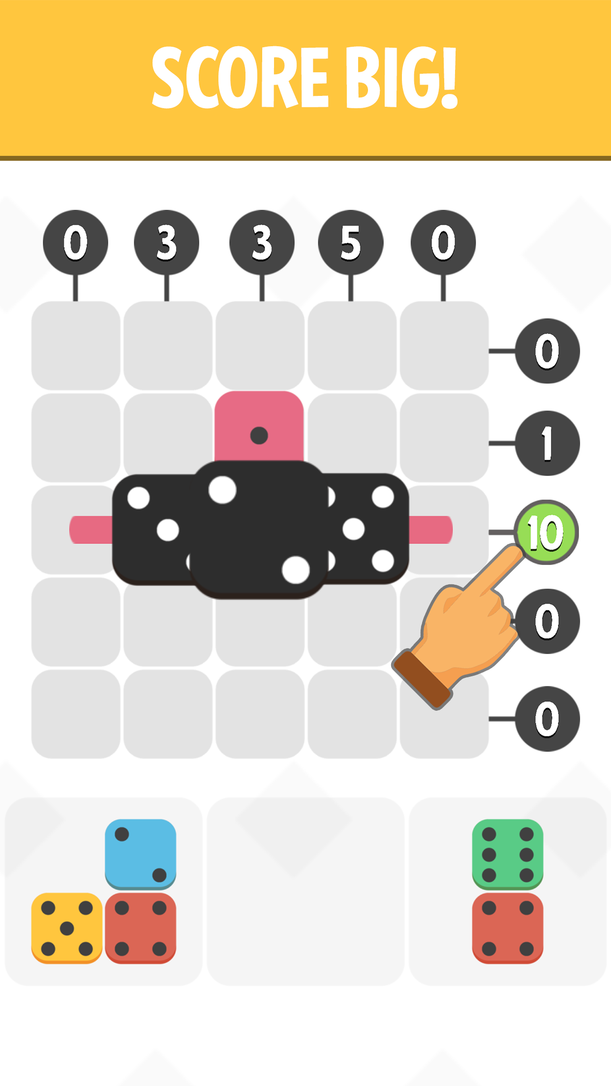 Logic Blocks - Make Ten Game Screenshot