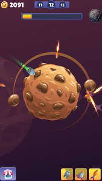 Idle Space Destroyer Game Screenshot