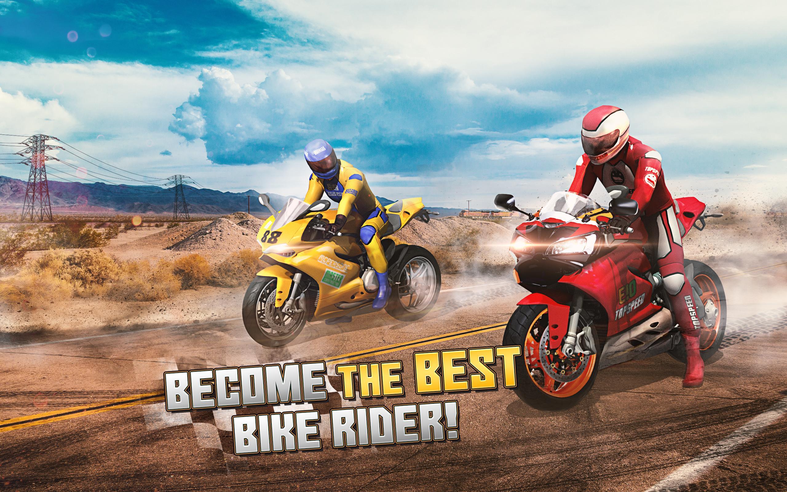 Bike Rider Mobile: Racing Duels & Highway Traffic Game Screenshot