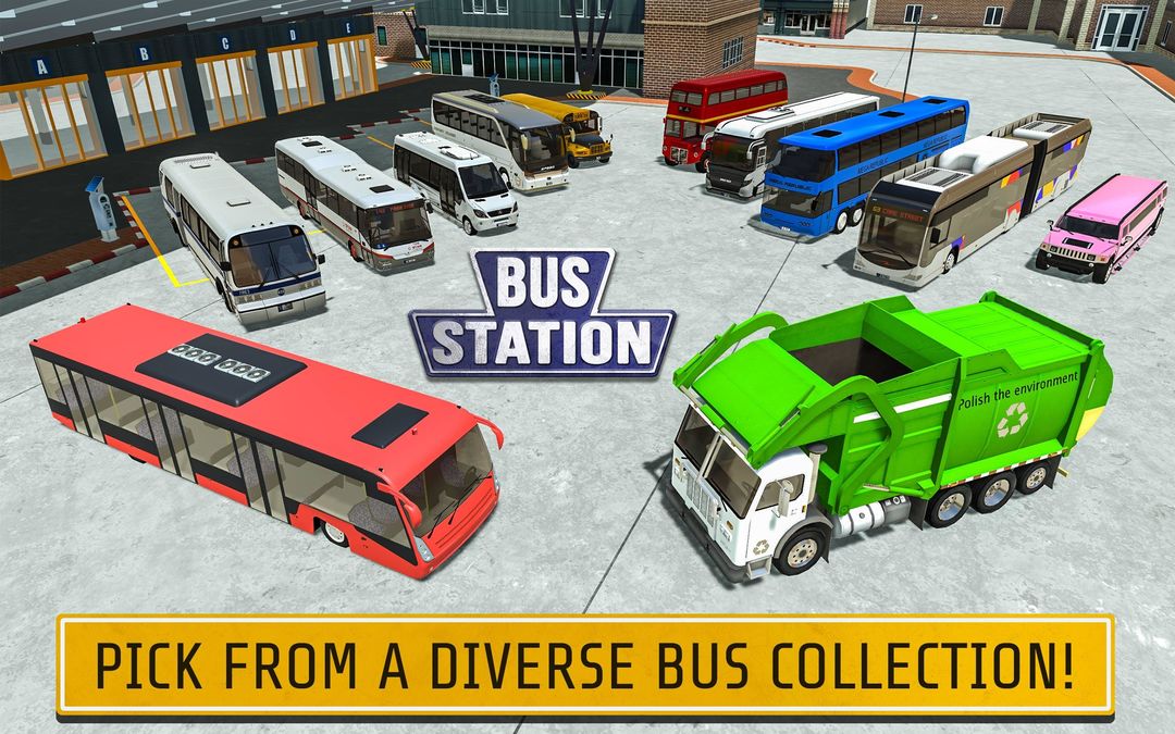 Bus Station: Learn to Drive! 게임 스크린 샷