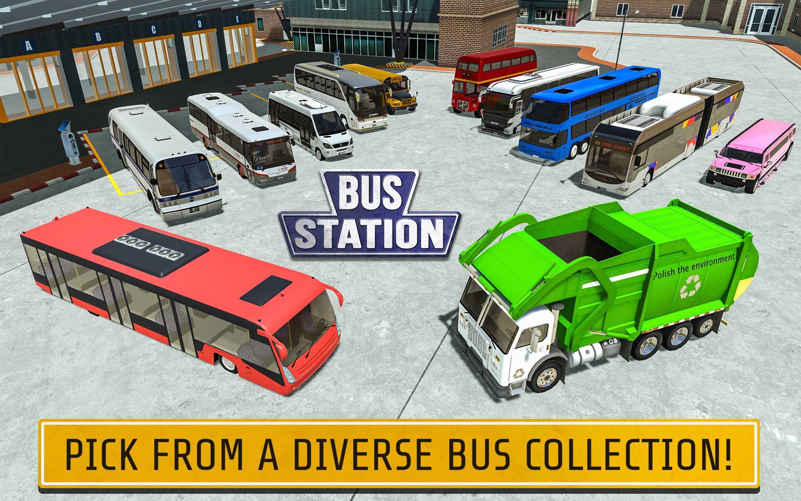 Bus Station: Learn to Drive! Game Screenshot
