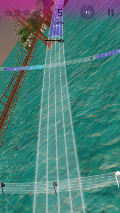 Piano Tap 2: Piano Flight ゲームのスクリーンショット