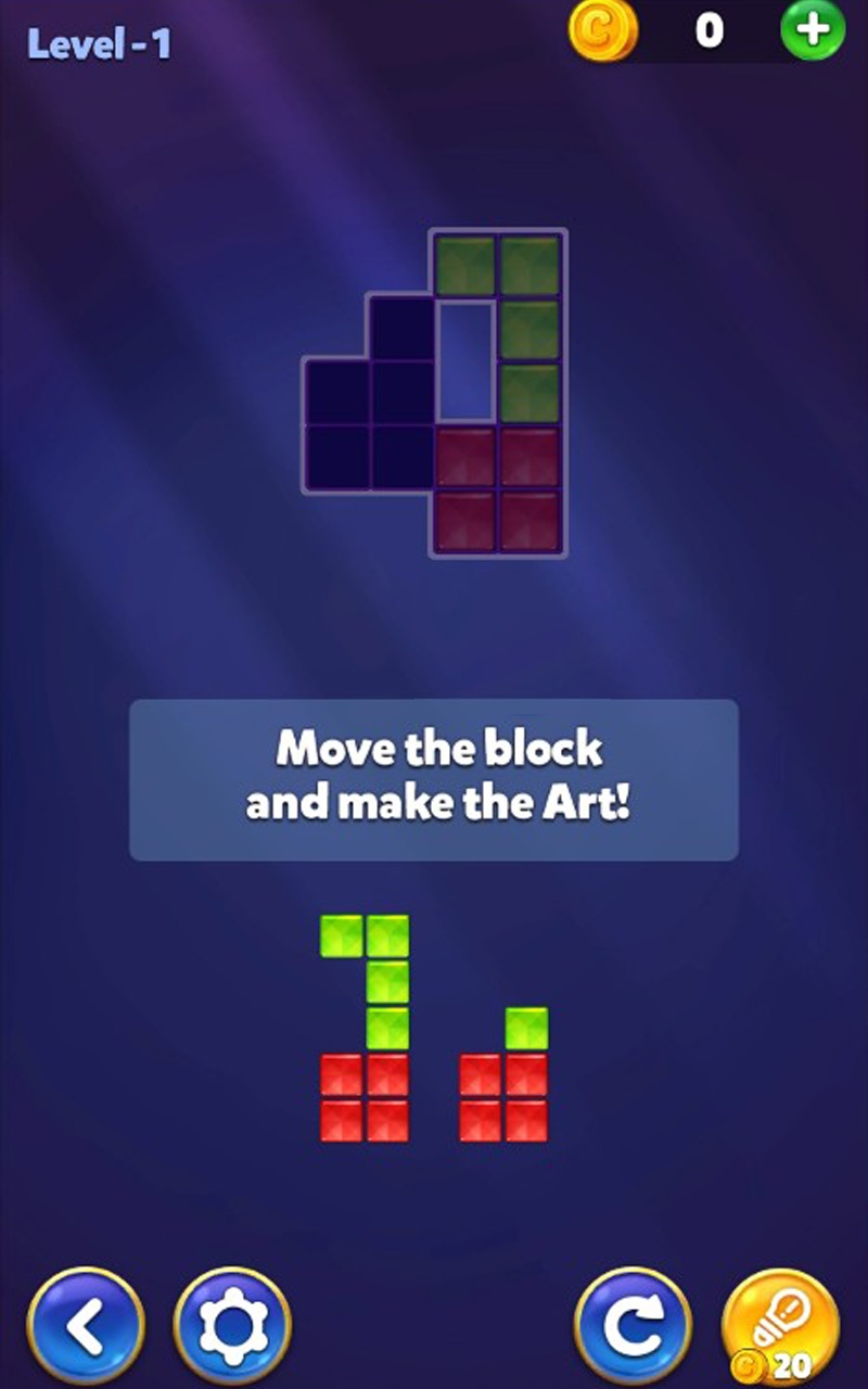 Screenshot 1 of Block! Kunst-Puzzle 1.0.15