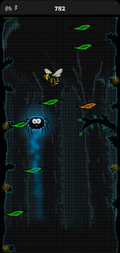 Скриншот игры Spider Jump