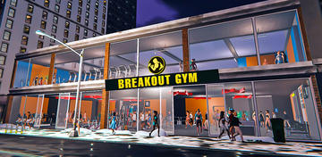 Banner of Gym Fitness Tycoon Simulator 