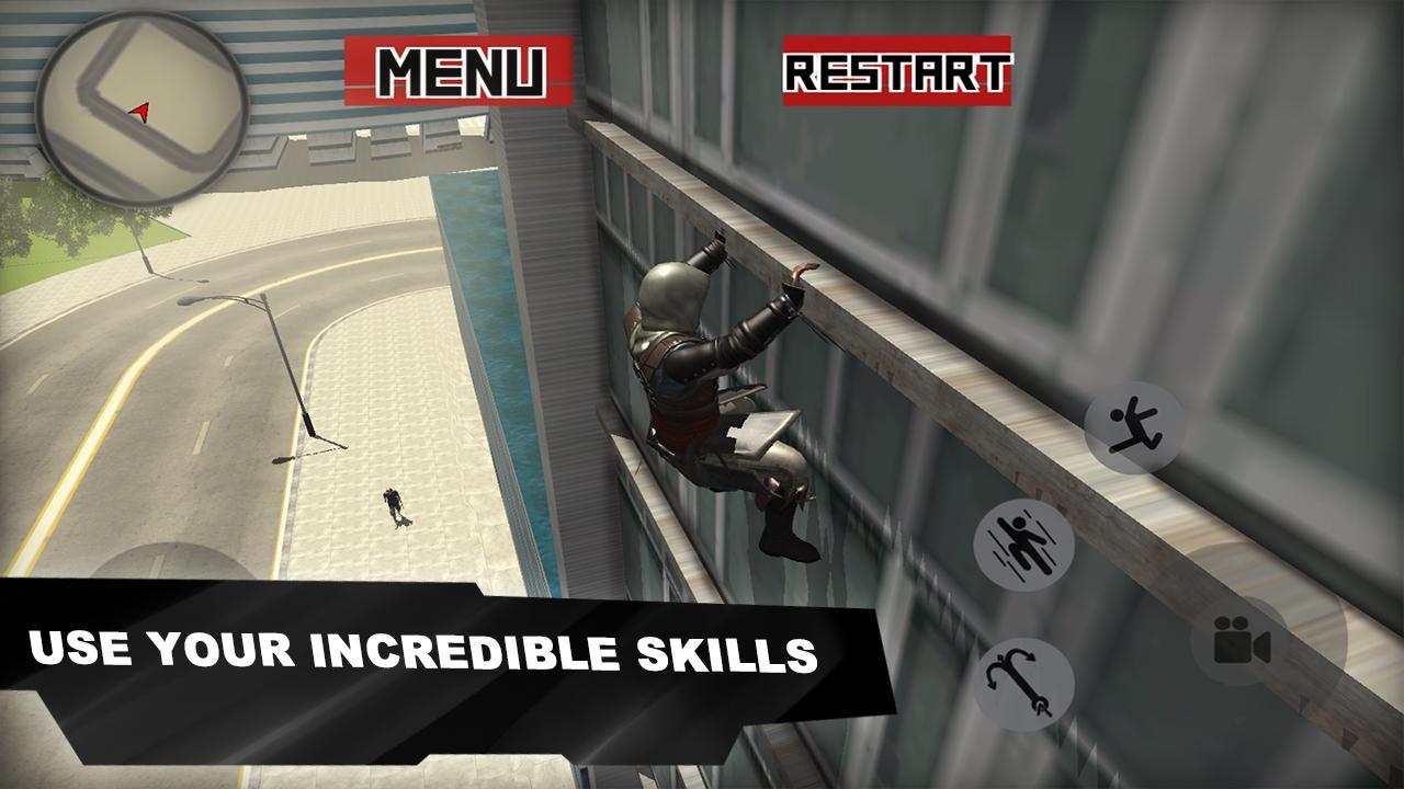 Assassin’s Hero Rope 3D 게임 스크린샷