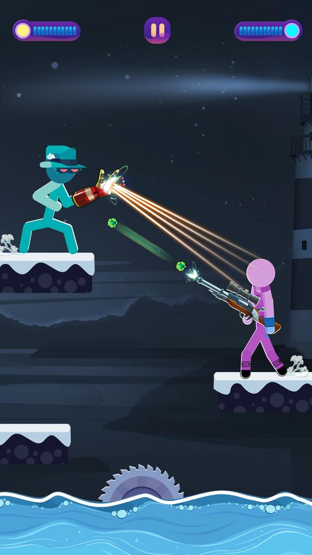 Stickman Duelist Pertempuran screenshot game