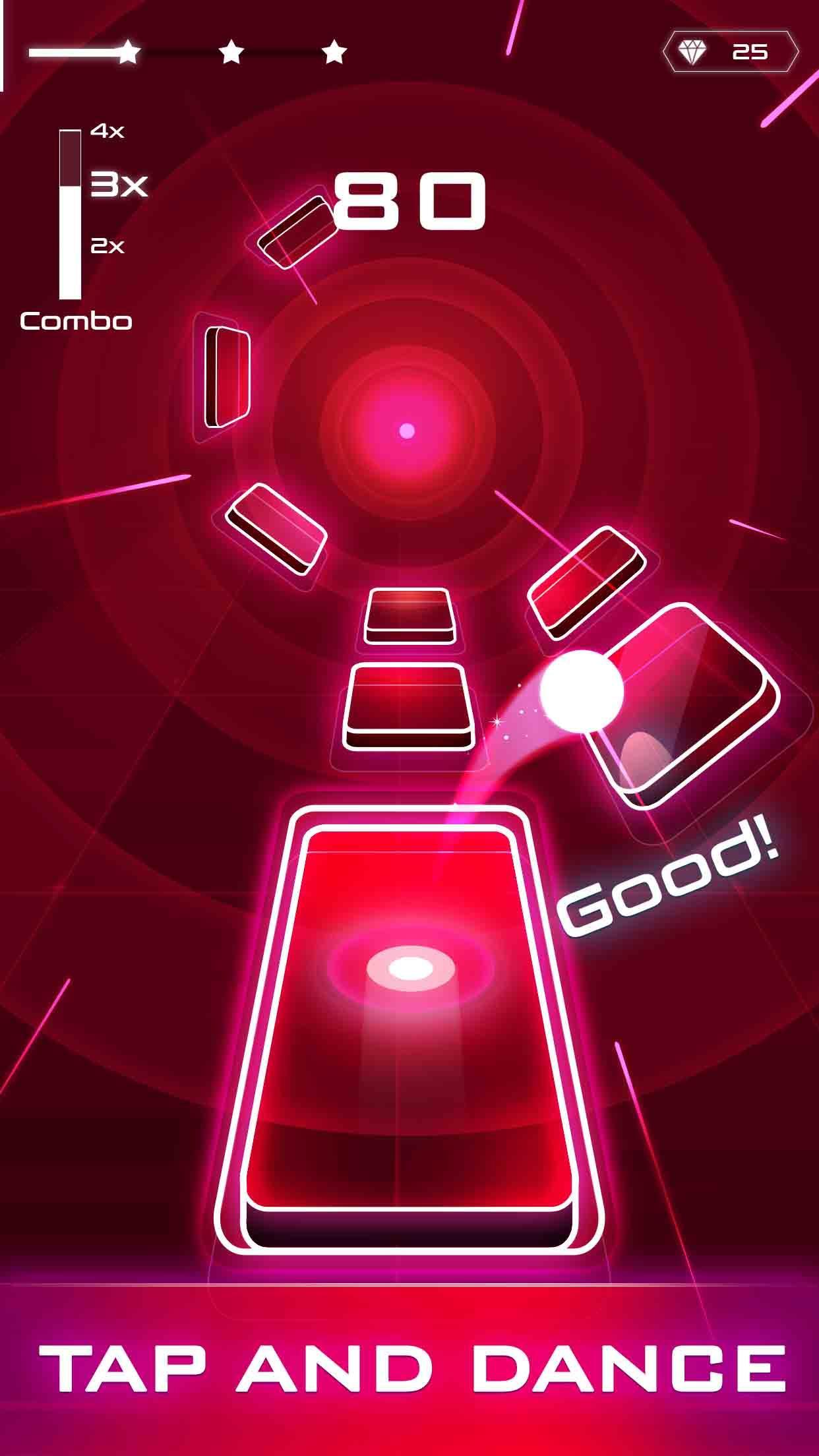 Magic Twist: Twister Music Bal Game Screenshot