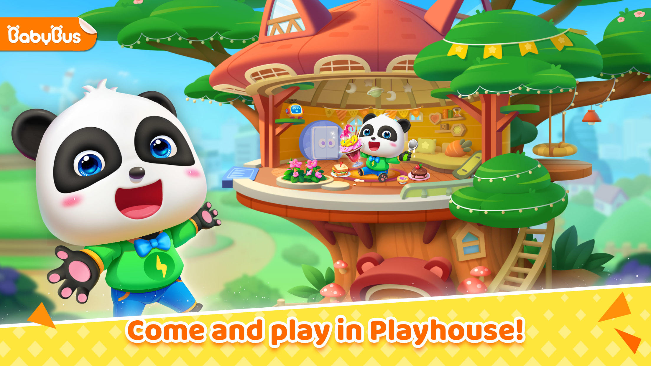 Screenshot of Baby Panda's Playhouse