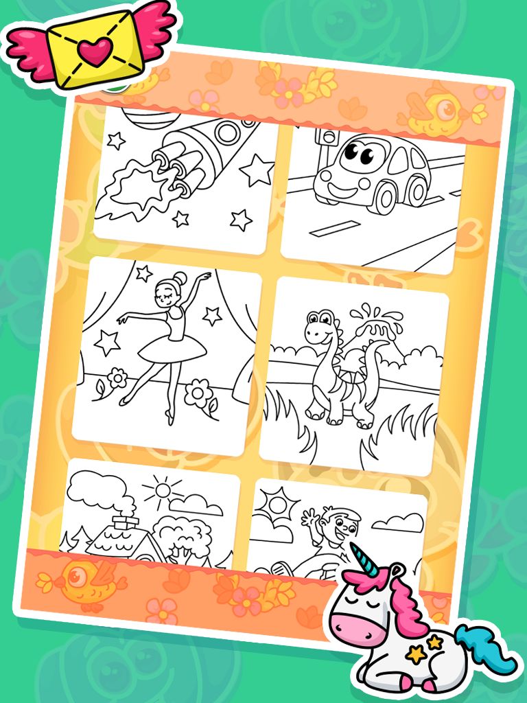 Screenshot of Coloring games : coloring book