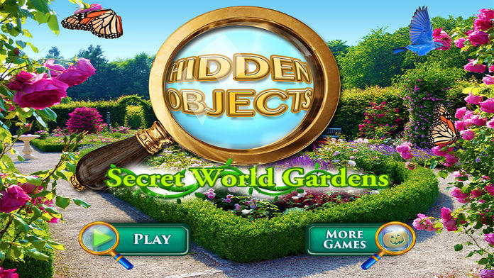 Screenshot 1 of 숨겨진 물건: 비밀 세계 정원 찾기 및 찾기 