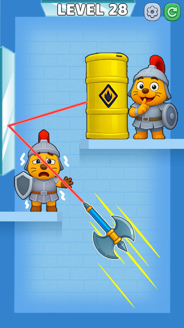 Cuplikan Layar Game Spear Strike : Shoot & Attack