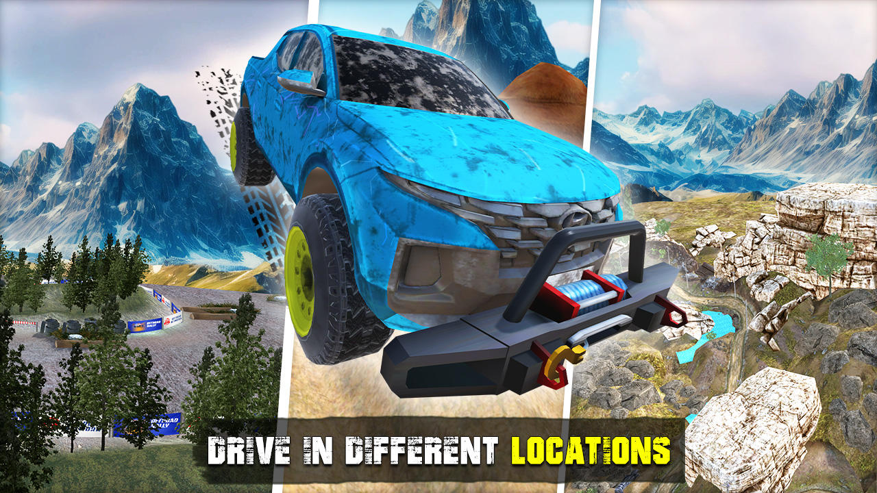 Cuplikan Layar Game OffroadMaster-4x4 Driving Game