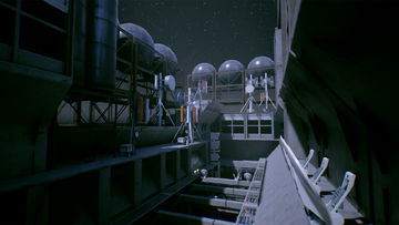 Cyberpunk Horror Game Screenshot