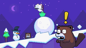 Roller Polar Game Screenshot