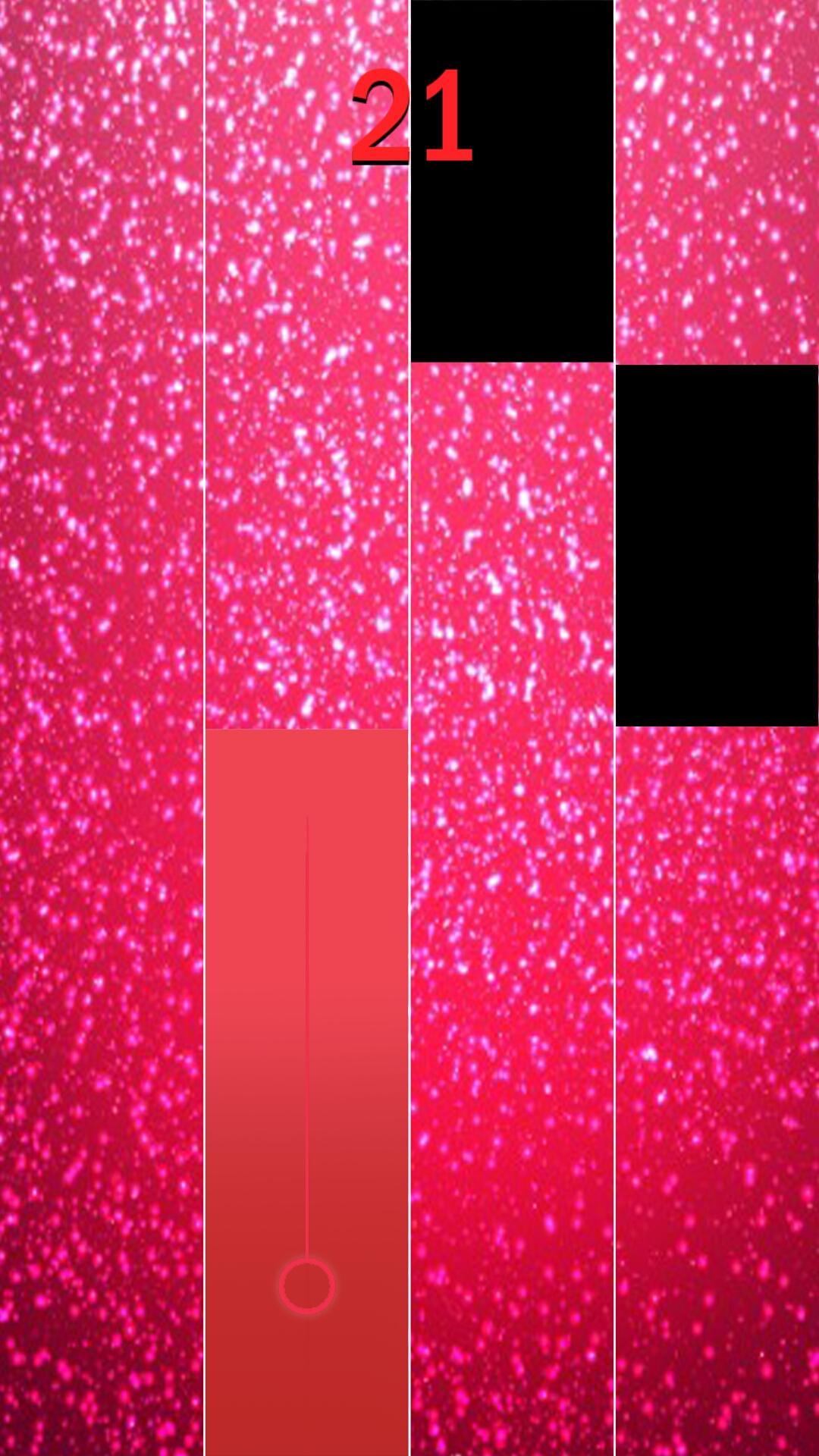 Pink Piano Tiles 2018 Game Screenshot