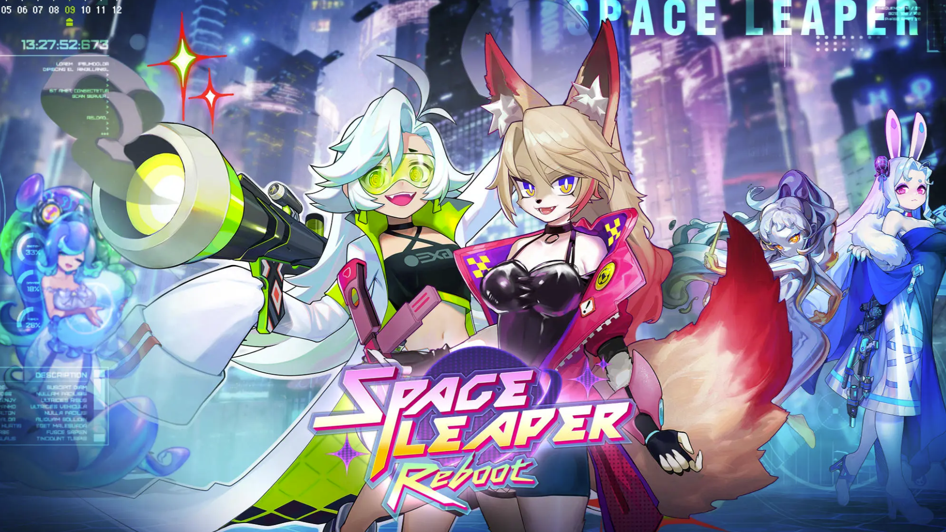 Banner of Space Leaper: Reboot 