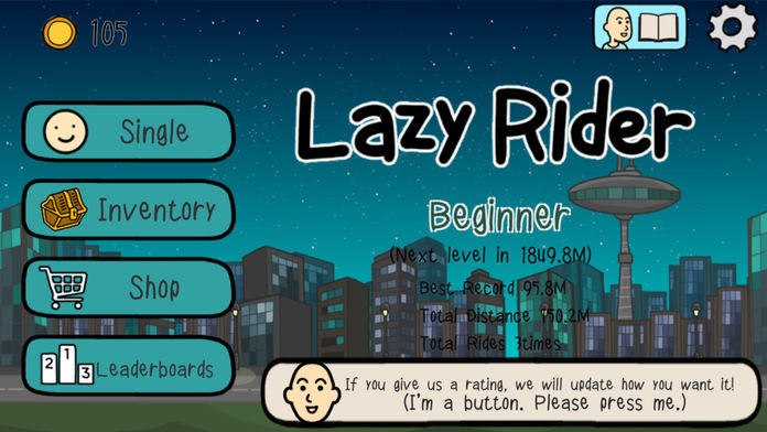Скриншот игры Lazy Rider
