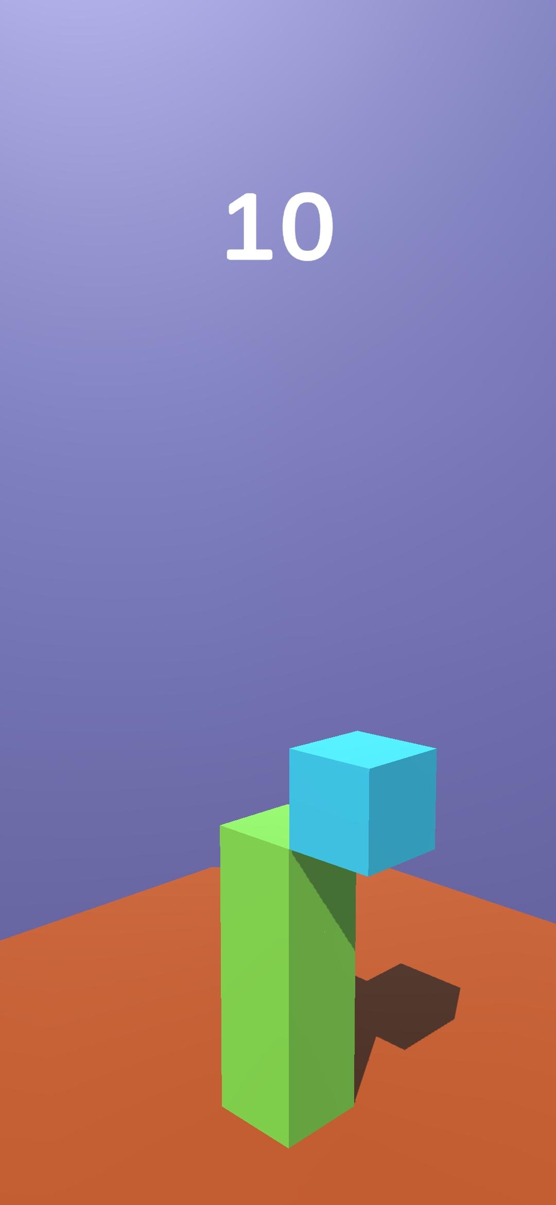 Скриншот игры Tower cube 3d