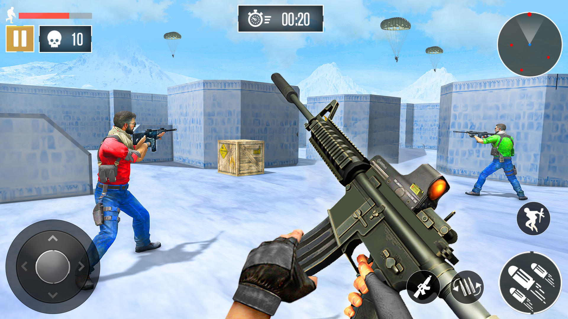 Download do APK de greve cobertura 3D: Novo jogo de tiro 2021 para