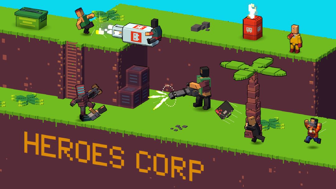 Heroes Corp: Top down shooter