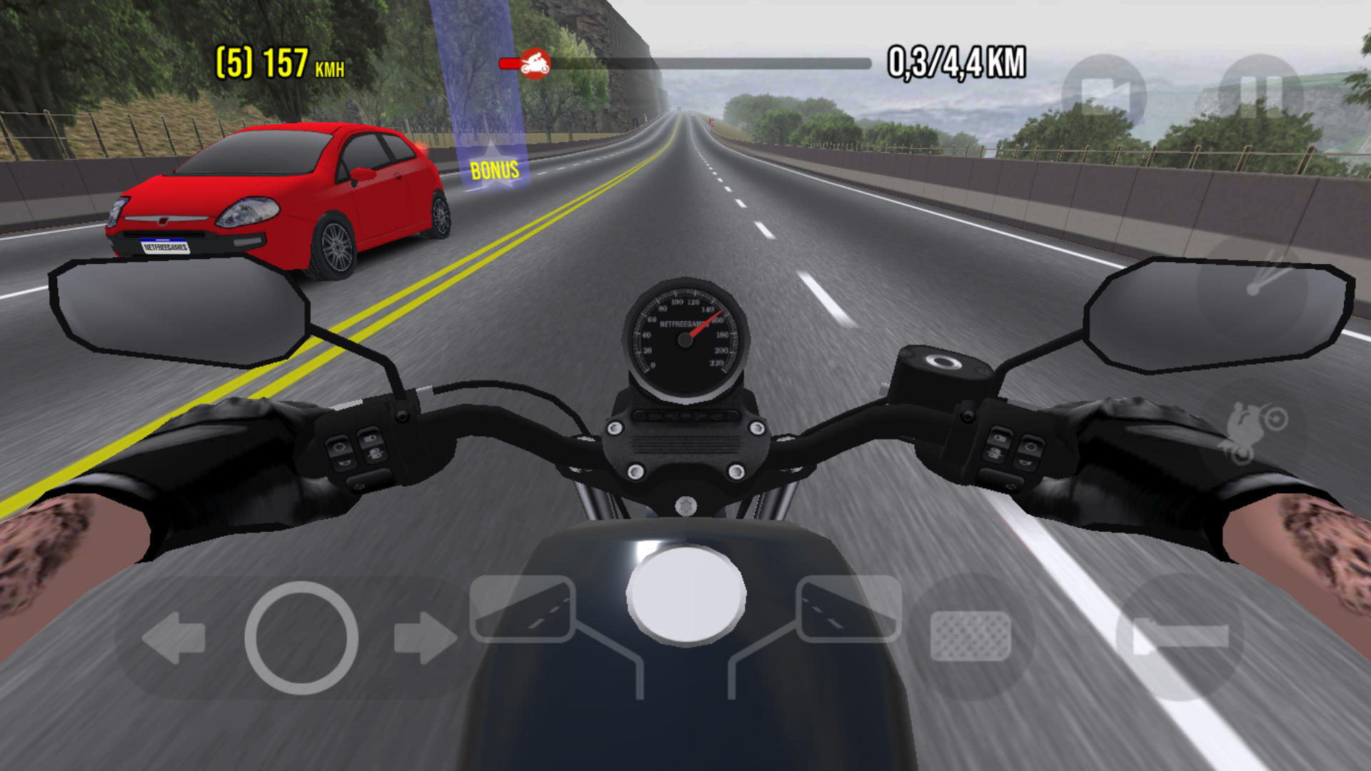 Traffic Motos 3 Game Screenshot