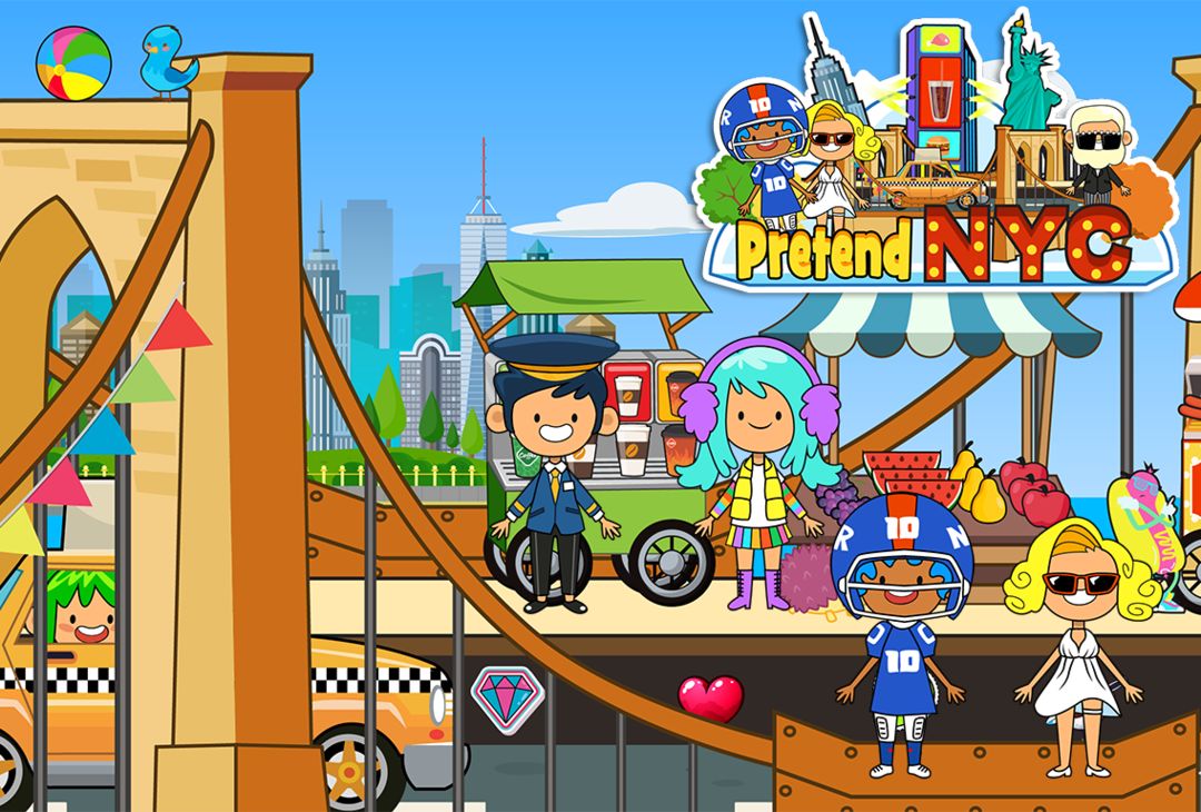 My Pretend New York City - Big Apple Friends screenshot game