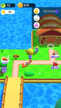 Mini Farm Island Game Screenshot