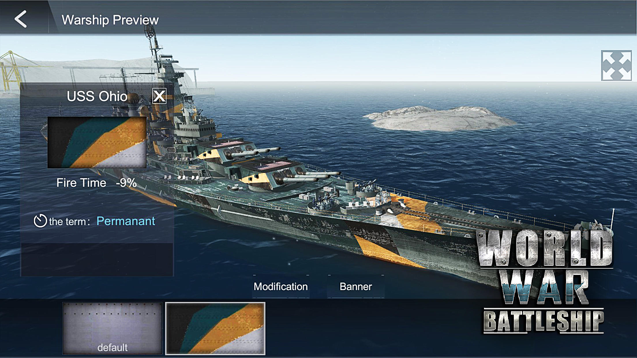 World War Battleship: The Hunting in Deep Sea Game Screenshot
