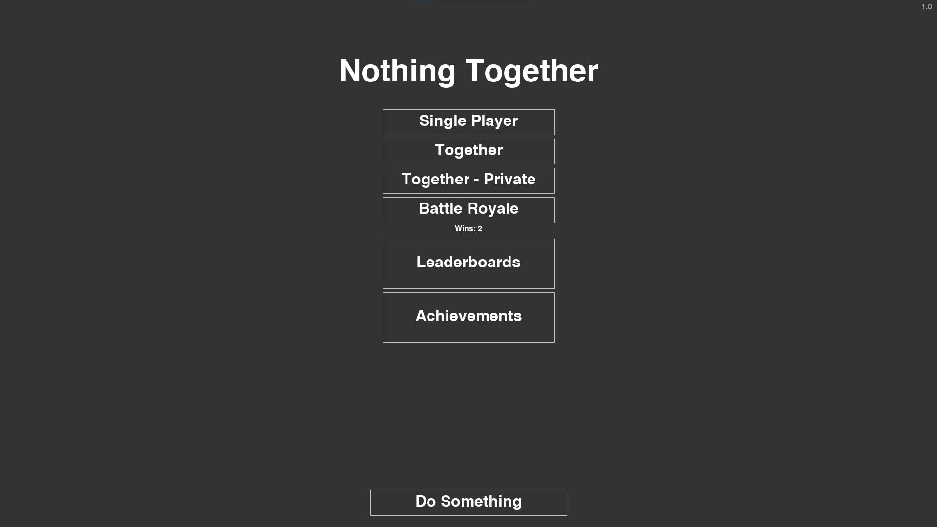 Nothing Together ภาพหน้าจอเกม
