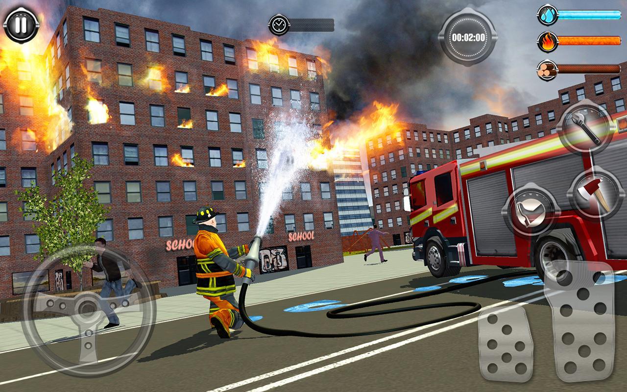 NY City FireFighter 2017 Game Screenshot