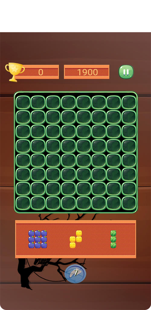 Fruit Puzzle : The Owl Game Screenshot