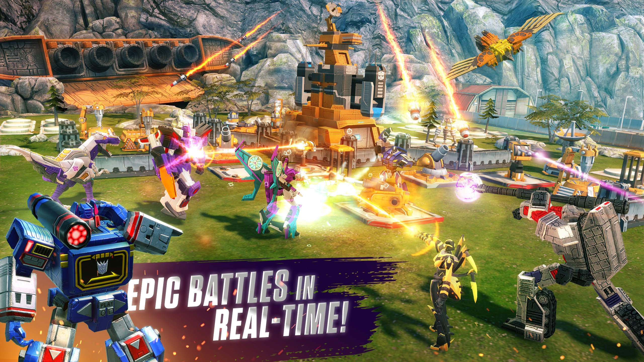 TRANSFORMERS: Earth Wars Game Screenshot