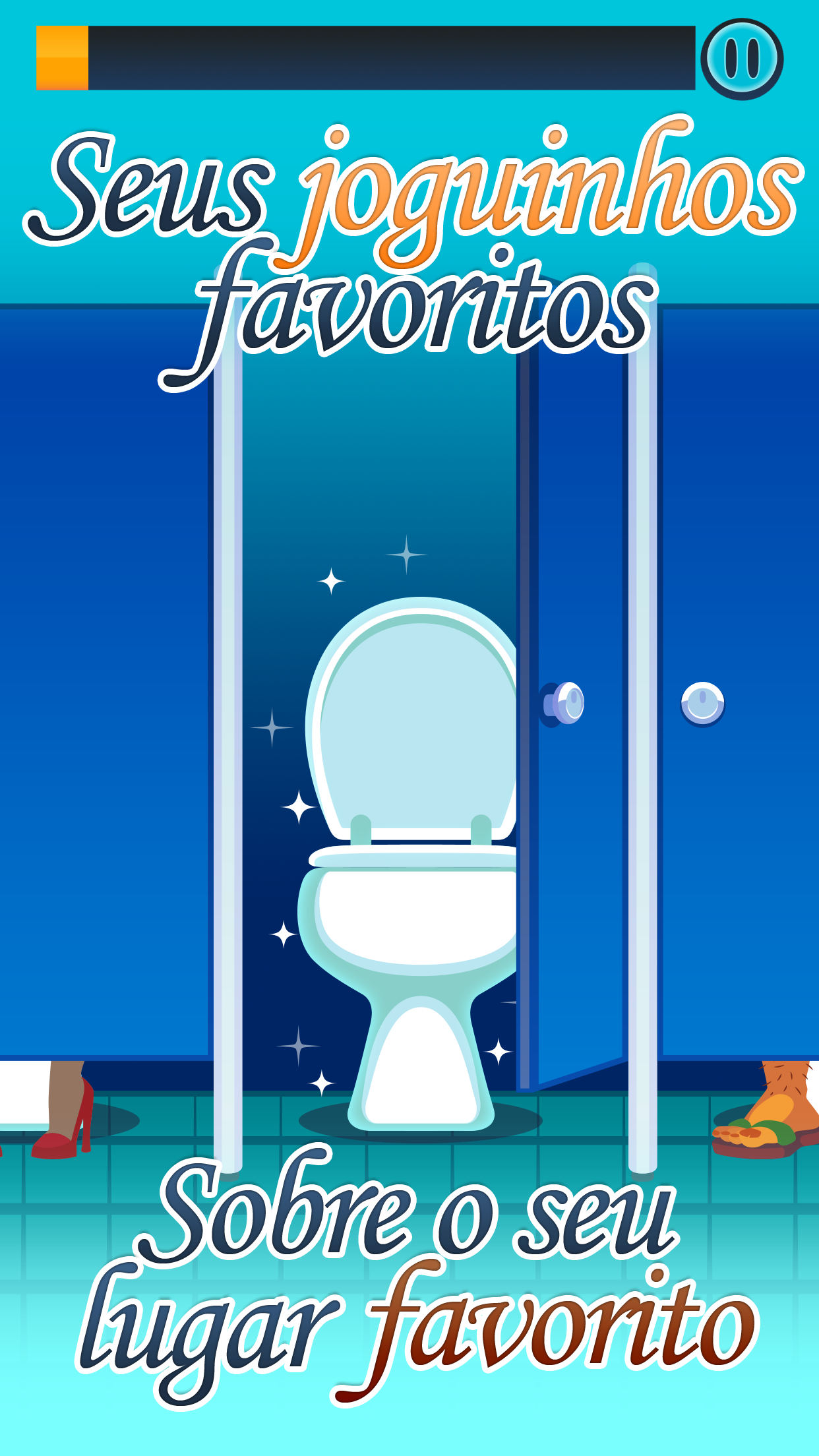 Screenshot 1 of Toilet Time: Jogo do Banheiro 2.10.33