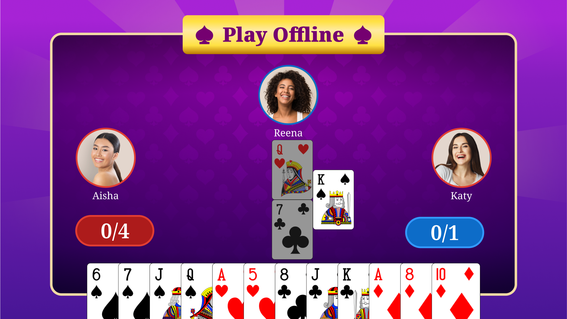 Spades 遊戲截圖