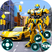 Robot Car Transform Fight Game