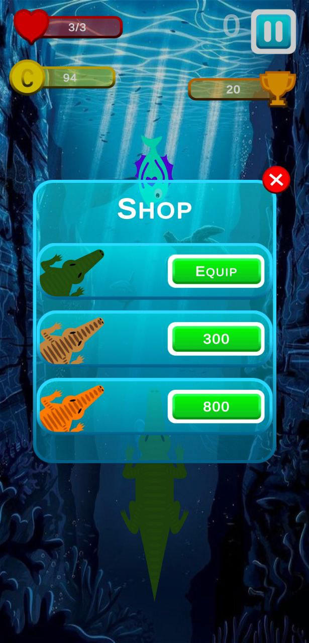 Скриншот игры Crocodile Survival
